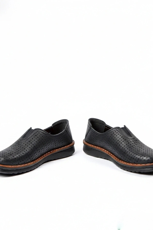 Meias botas pretas com recortes Rosa