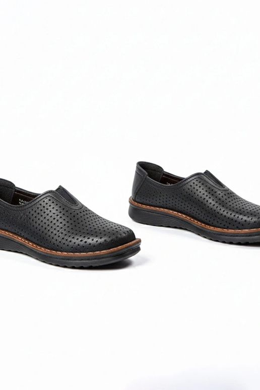 Meias botas pretas com recortes Rosa