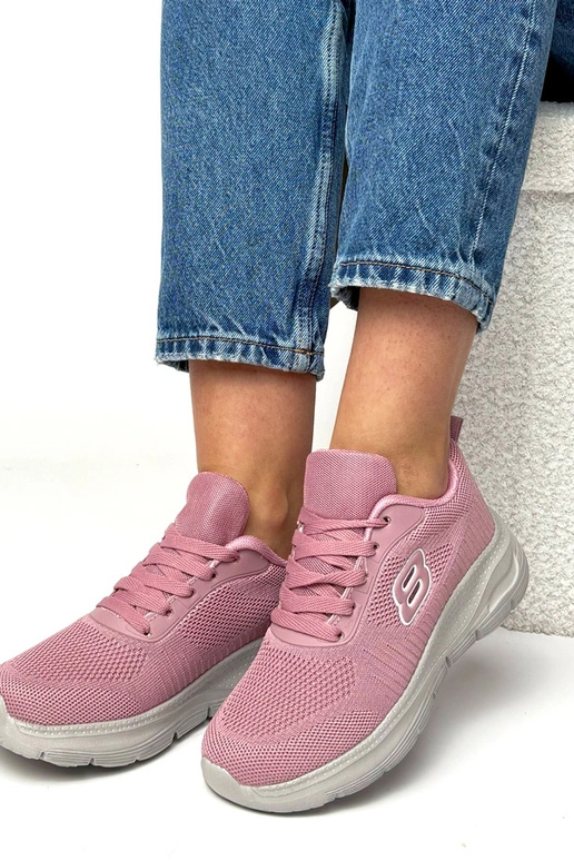 Ténis rosa com palmilha macia Lucia