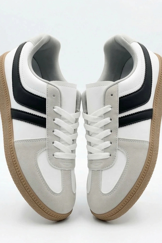 Tênis brancos masculinos Saffron