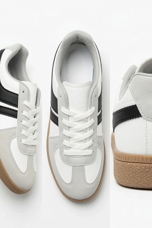 Tênis brancos masculinos Saffron