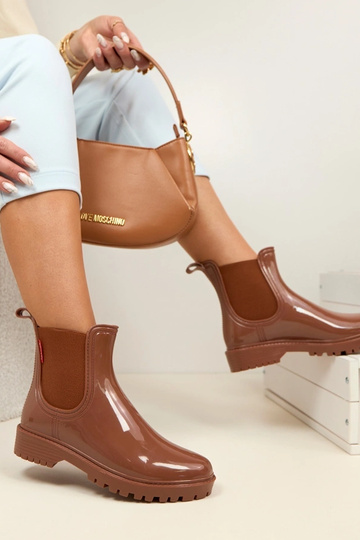 Botas de borracha marrons Alba