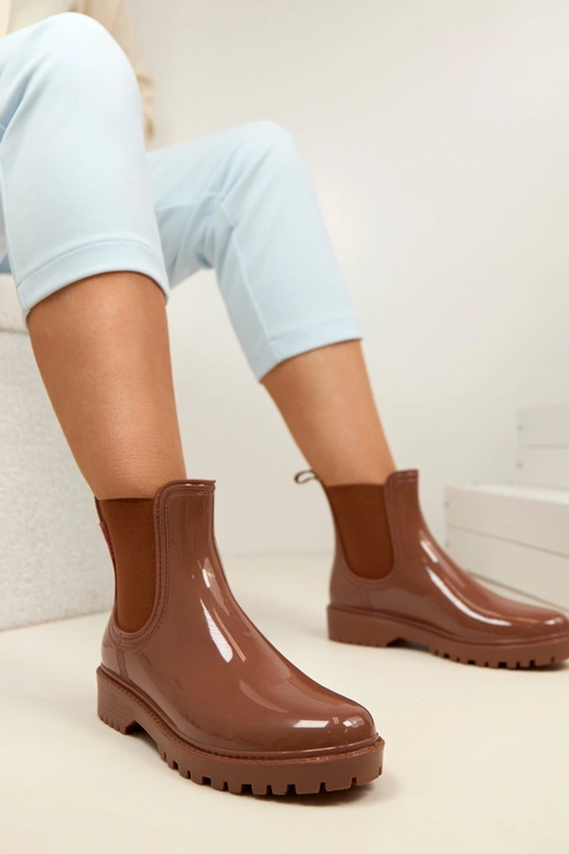 Botas de borracha marrons Alba