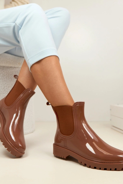Botas de borracha marrons Alba