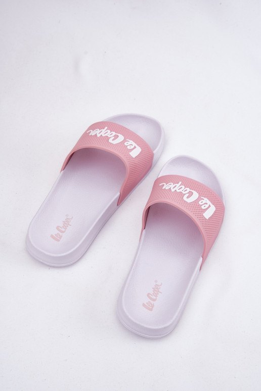Chinelos femininos Lee Cooper LCEM-26-07-4159 cor rosa