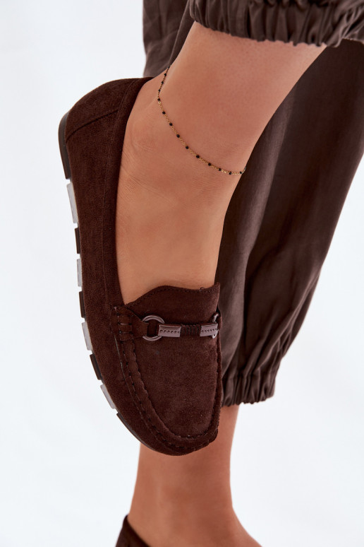 Mocassins Apartamento feminino CzekoladoParae Olisa