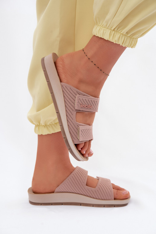 Chinelos femininos INBLU AG000015 cor rosa