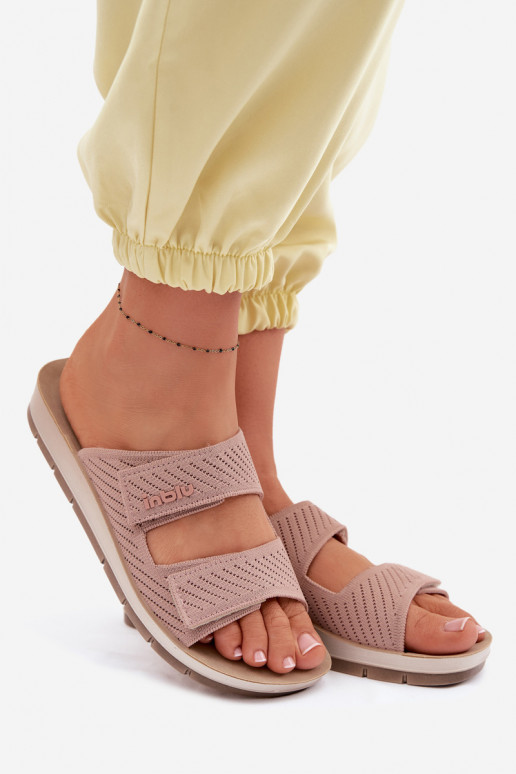 Chinelos femininos INBLU AG000015 cor rosa