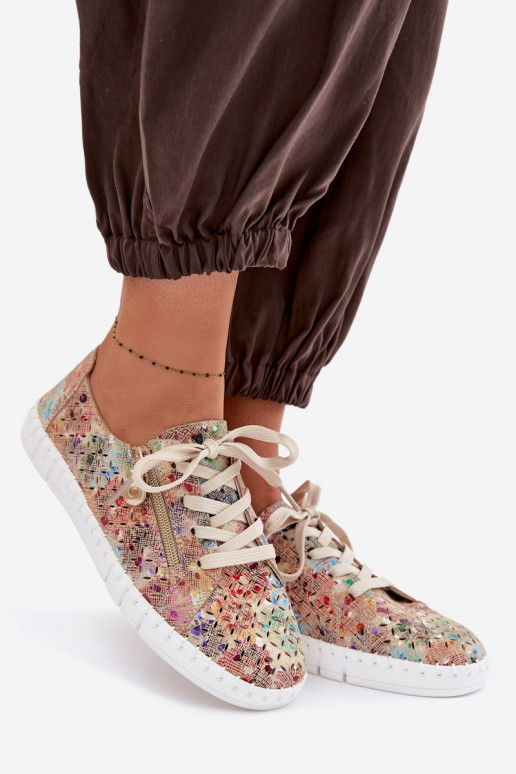 com elementos abertos sapatoHabilitadoturalnego de camurçau Cores diferentes Kamelia