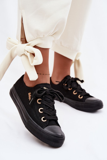 Sapatos de lazer Lee Cooper LCEM-26-02-4069 cor preta 2