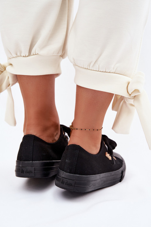 Sapatos de lazer Lee Cooper LCEM-26-02-4069 cor preta