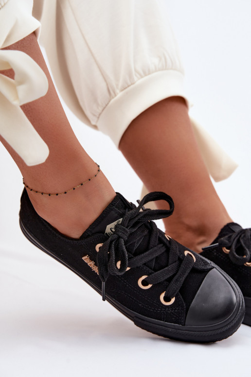 Sapatos de lazer Lee Cooper LCEM-26-02-4069 cor preta