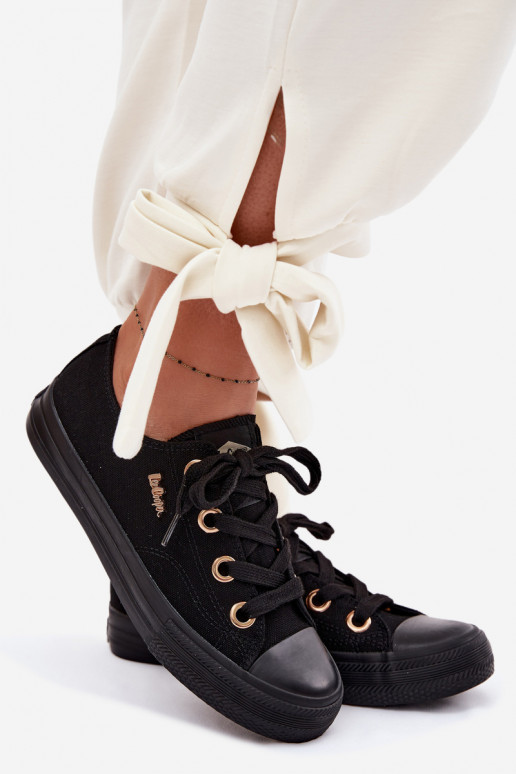 Sapatos de lazer Lee Cooper LCEM-26-02-4069 cor preta