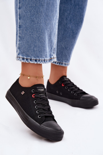 Sapatos de lazer Big Star T274032 cor preta 2