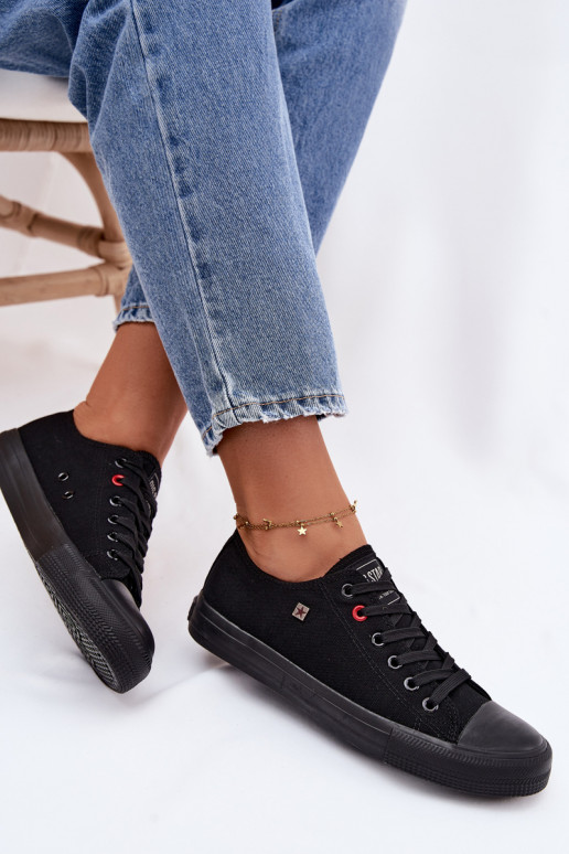 Sapatos de lazer Big Star T274032 cor preta