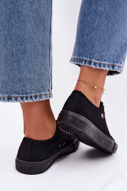 Sapatos de lazer Big Star T274032 cor preta