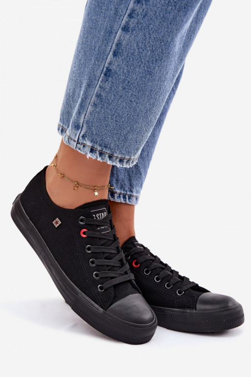 Sapatos de lazer Big Star T274032 cor preta