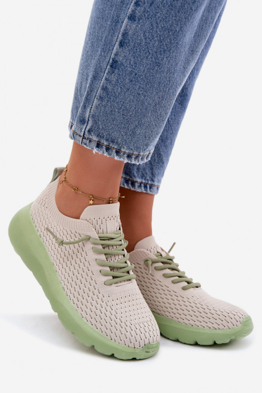  tênis Feminino bege Helinae