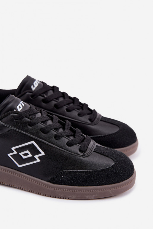 À modalo de tênis Unisex LOTTO VINTAL 2400250U cor preta