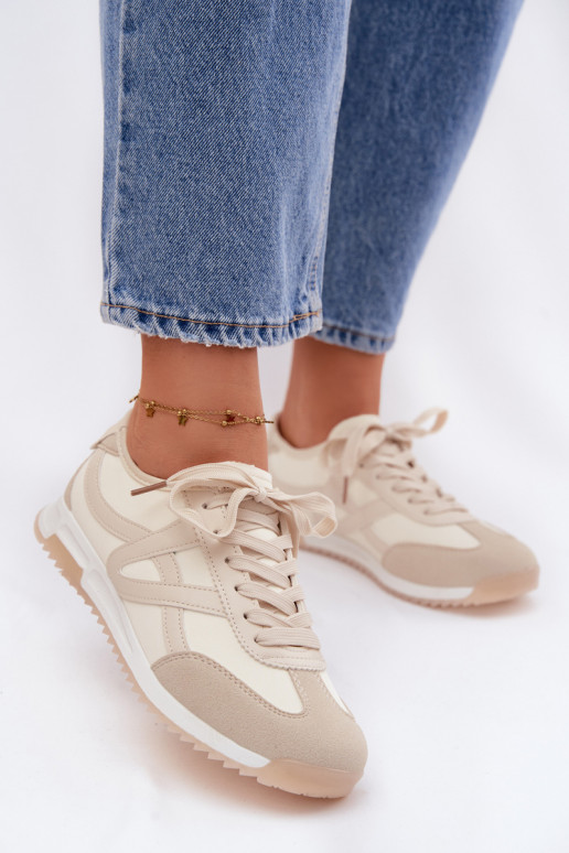 À modalo de tênis Feminino Vinceza 11674 bege