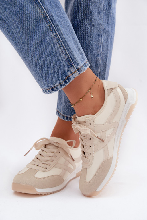 À modalo de tênis Feminino Vinceza 11674 bege