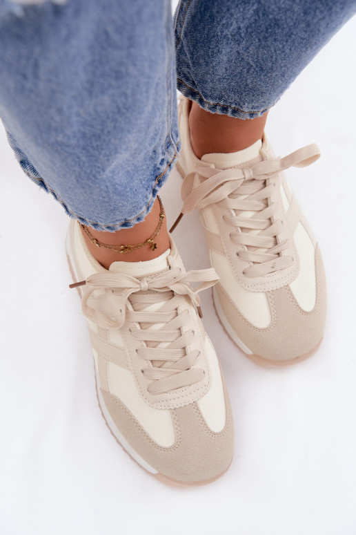 À modalo de tênis Feminino Vinceza 11674 bege