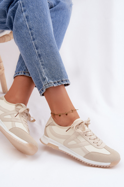 À modalo de tênis Feminino Vinceza 11674 bege