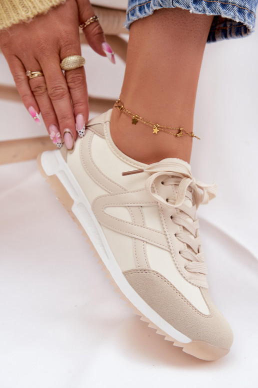 À modalo de tênis Feminino Vinceza 11674 bege