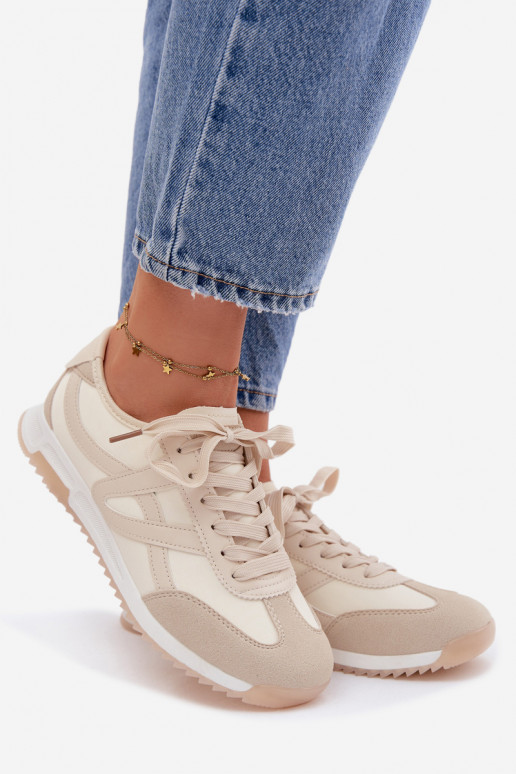 À modalo de tênis Feminino Vinceza 11674 bege