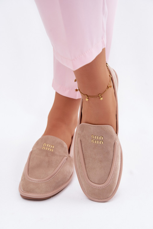 isósceles mocassins femininosLamóParaką Vinceza 62271 bege