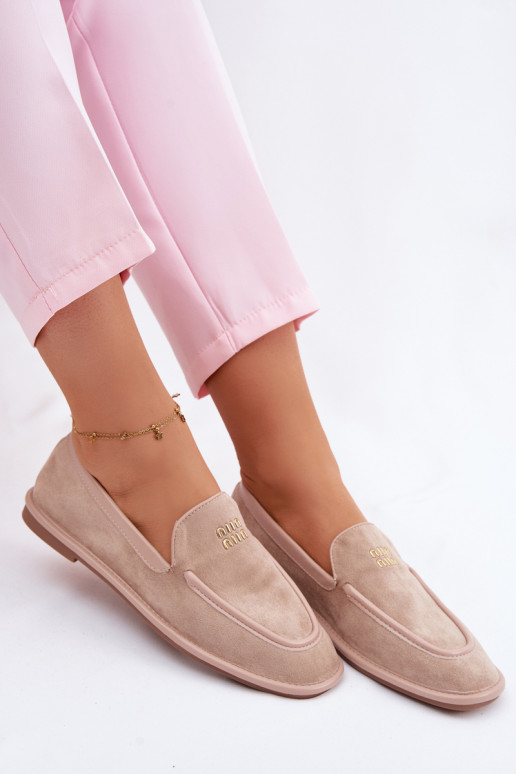 isósceles mocassins femininosLamóParaką Vinceza 62271 bege