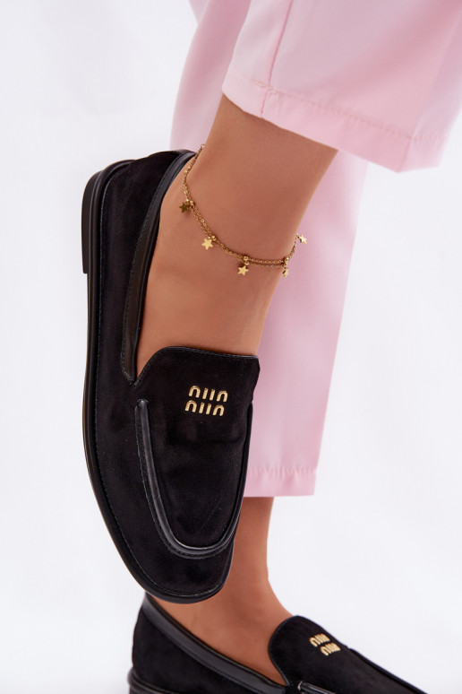 isósceles mocassins femininosLamóParaką Vinceza 62271 cor preta