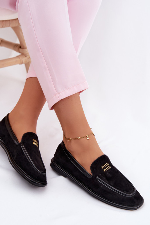 isósceles mocassins femininosLamóParaką Vinceza 62271 cor preta