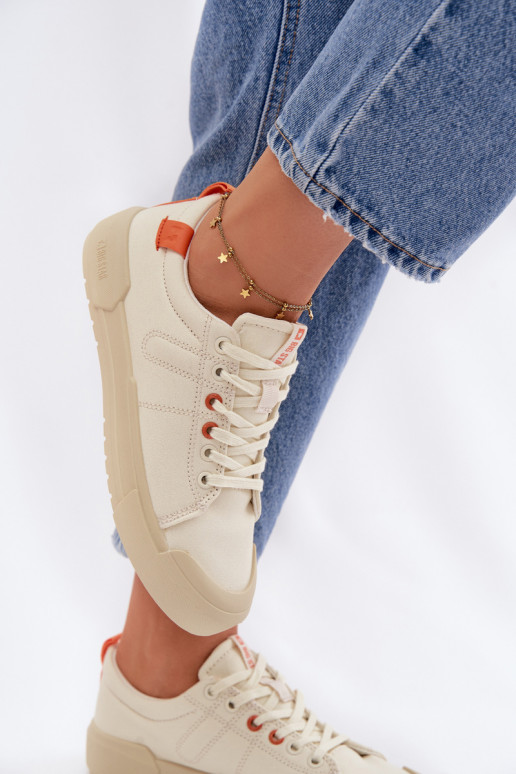 Sapatos de lazer Big Star NN274445 Memory Foam System bege