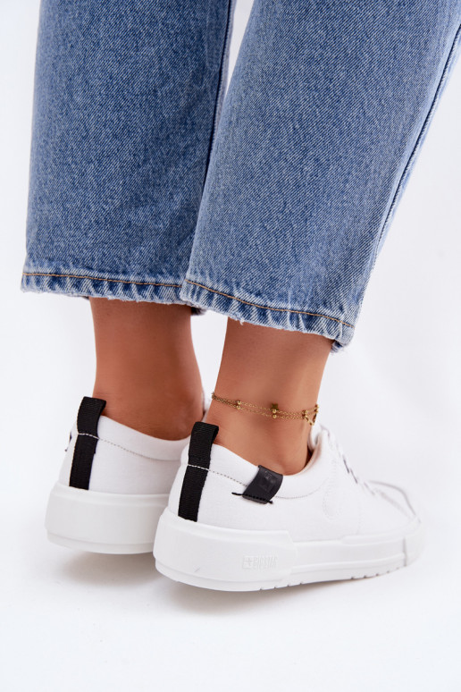 Sapatos de lazer Big Star NN274444 Memory Foam System cor branca