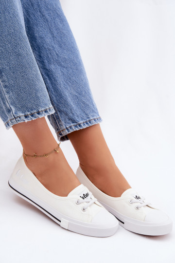Tênis casuais Lee Cooper LCIN-26-31-4356 cor branca