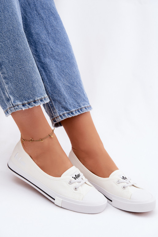 Tênis Sapatos de lazer Lee Cooper LCEM-26-31-4356 cor branca