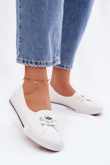 Tênis casuais Lee Cooper LCIN-26-31-4356 cor branca 2