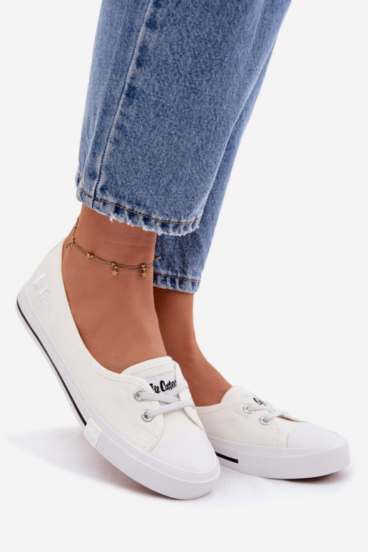 Tênis Sapatos de lazer Lee Cooper LCEM-26-31-4356 cor branca