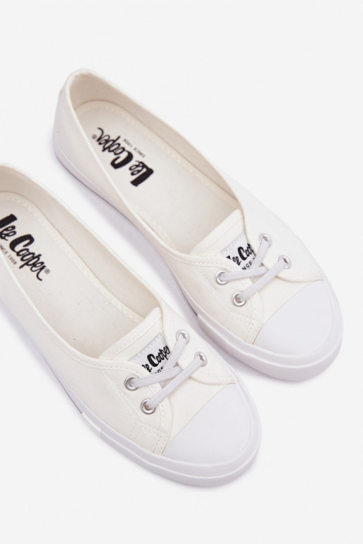 Tênis Sapatos de lazer Lee Cooper LCEM-26-31-4356 cor branca