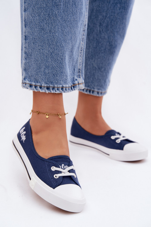 Tênis Sapatos de lazer Lee Cooper LCEM-26-31-4355 azul escuro