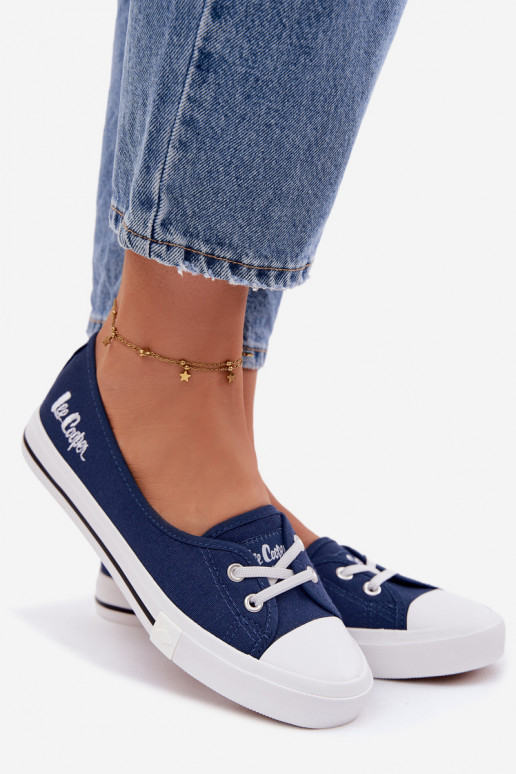 Tênis Sapatos de lazer Lee Cooper LCEM-26-31-4355 azul escuro