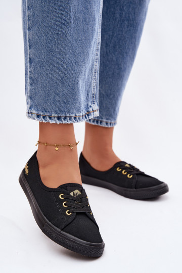 Tênis Sapatos de lazer Lee Cooper LCEM-26-02-4045 cor preta