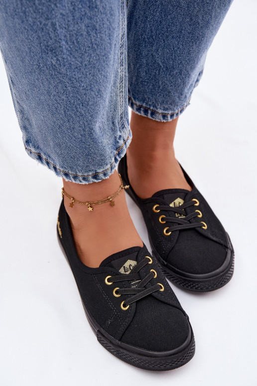 Tênis Sapatos de lazer Lee Cooper LCEM-26-02-4045 cor preta