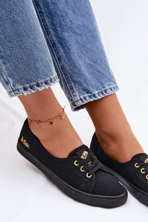 Tênis Sapatos de lazer Lee Cooper LCEM-26-02-4045 cor preta