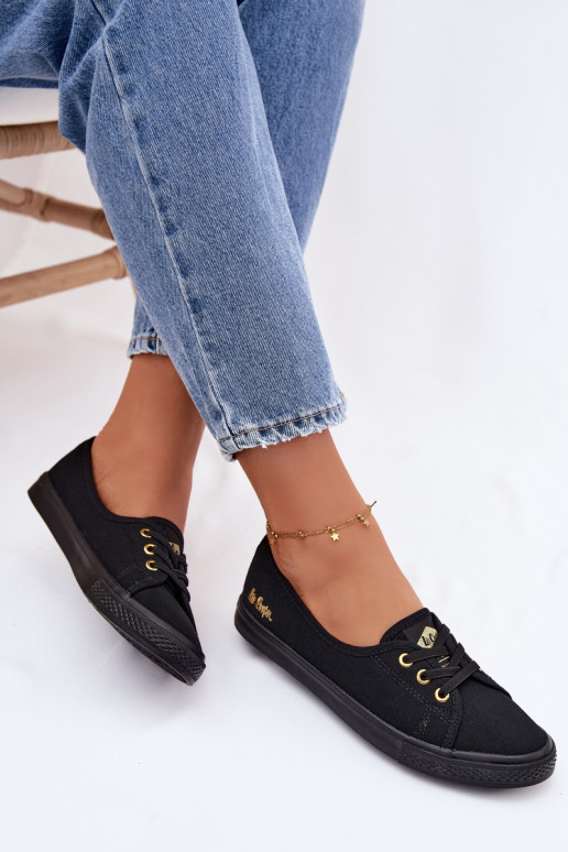 Tênis Sapatos de lazer Lee Cooper LCEM-26-02-4045 cor preta