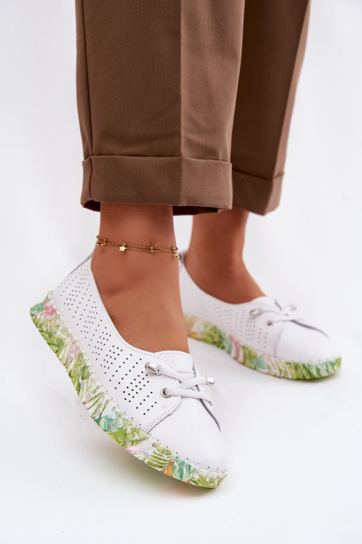 Pele sapato Feminino S.Barski GR61-5970 cor branca