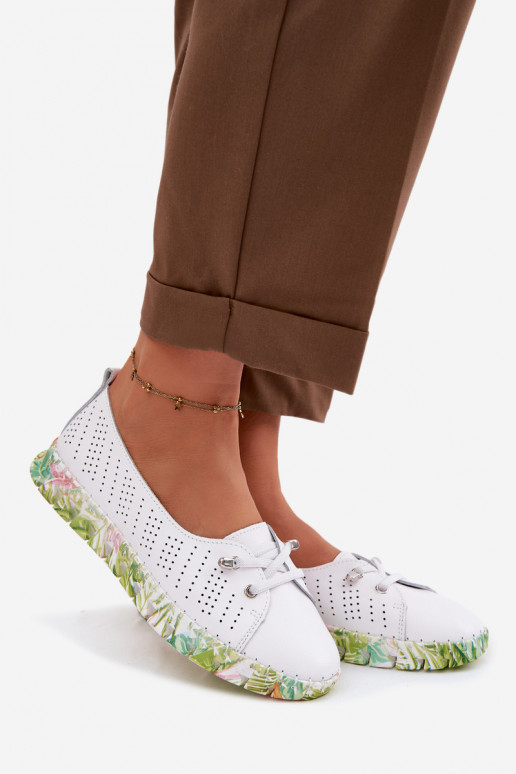 Pele sapato Feminino S.Barski GR61-5970 cor branca