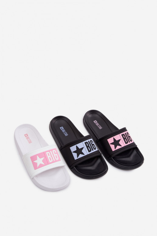 Chinelos Infantil Big Star TT374A002 Branco-cor rosa