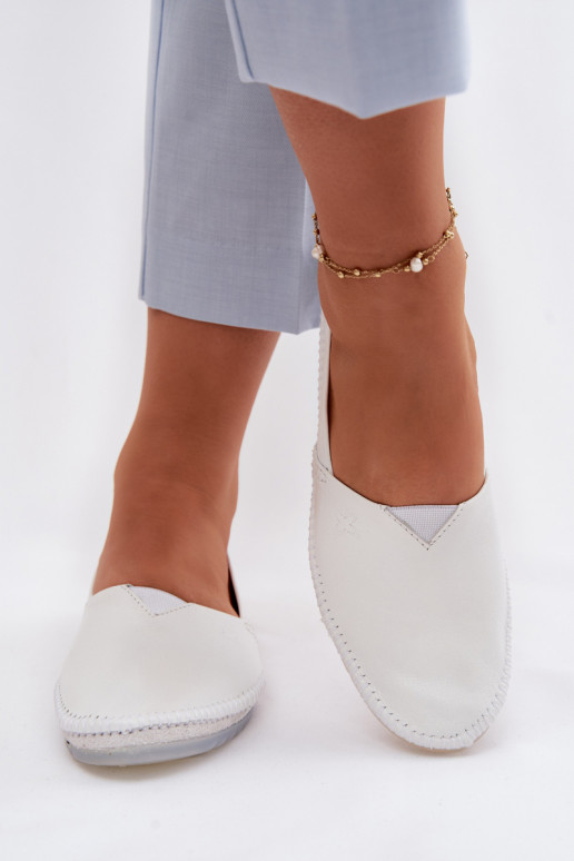 Feminino Bailarinas Tem que serciejka 01930-11 cor branca